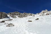 44 La traccia continua in ripida ascesa verso Cima Croce, ma noi ci fermiamo qui...